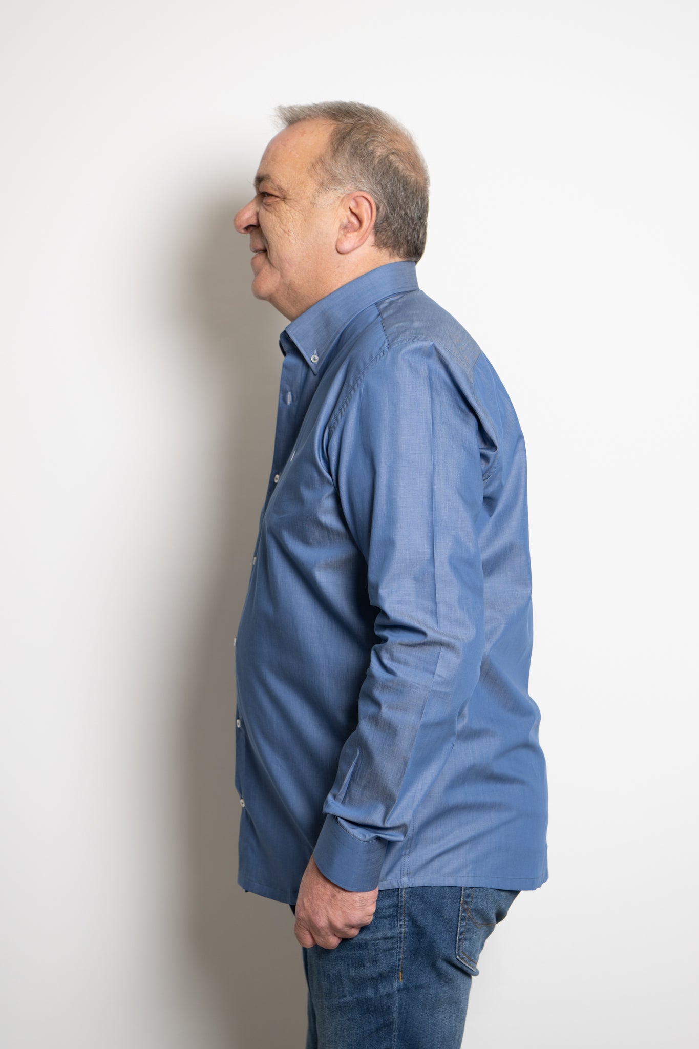 Camicia den chiara Ratòn (mini logo)