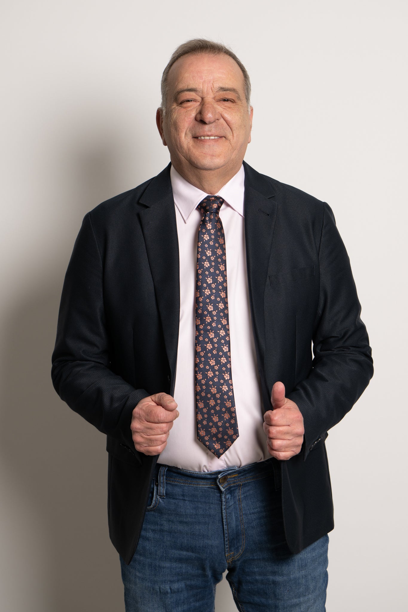Camicia Collo Italiano Rosa Ratòn (mini logo)