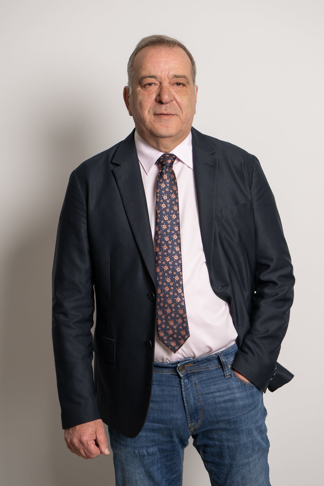 Camicia Collo Italiano Rosa Ratòn (mini logo)