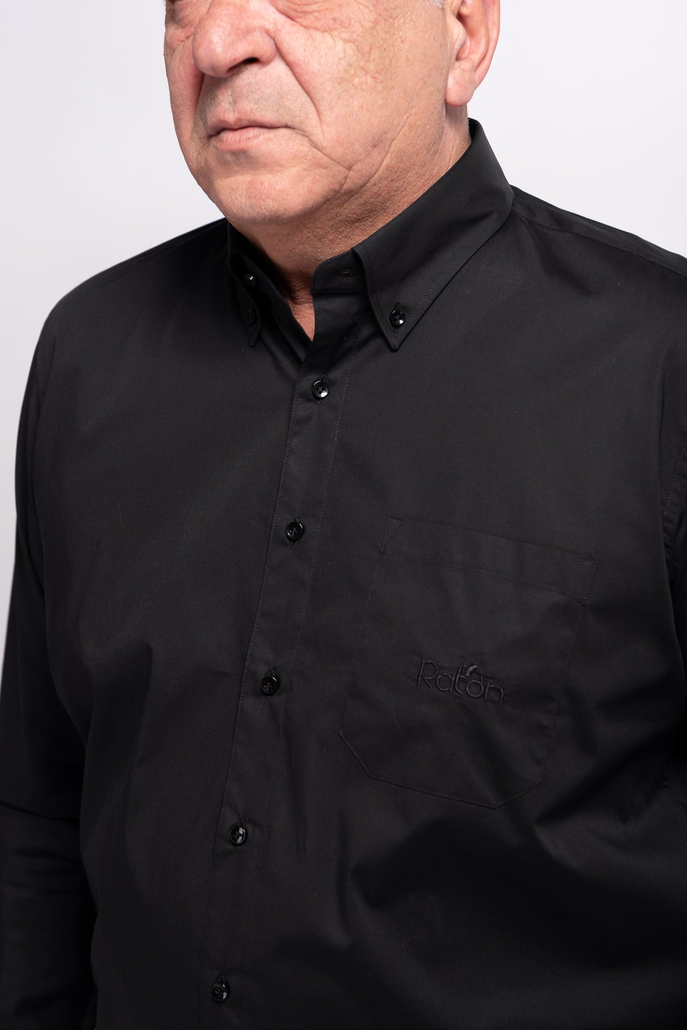 Camicia Nera RatòN (con taschino)