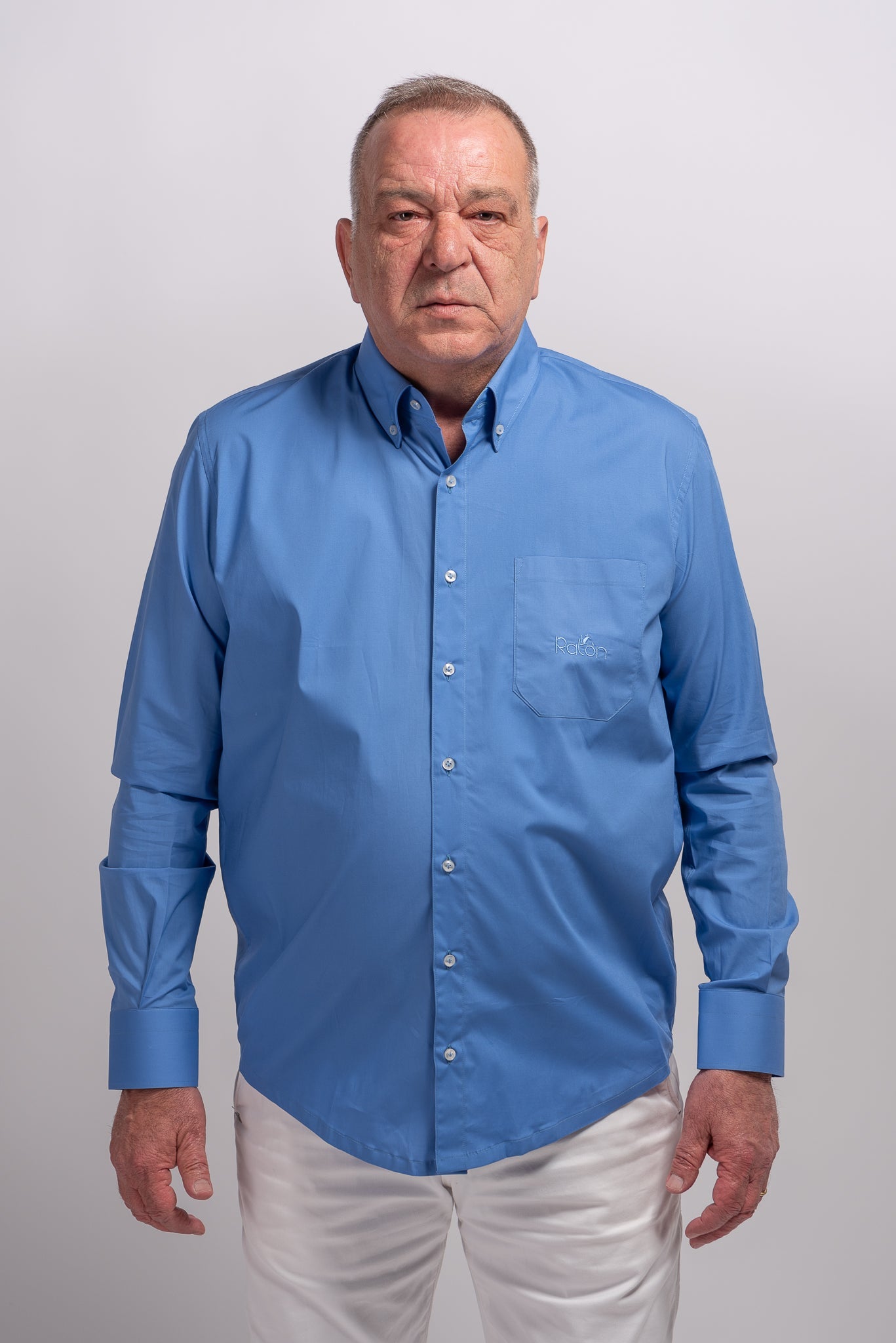 Camicia Azzurra RatòN (con taschino) ariel