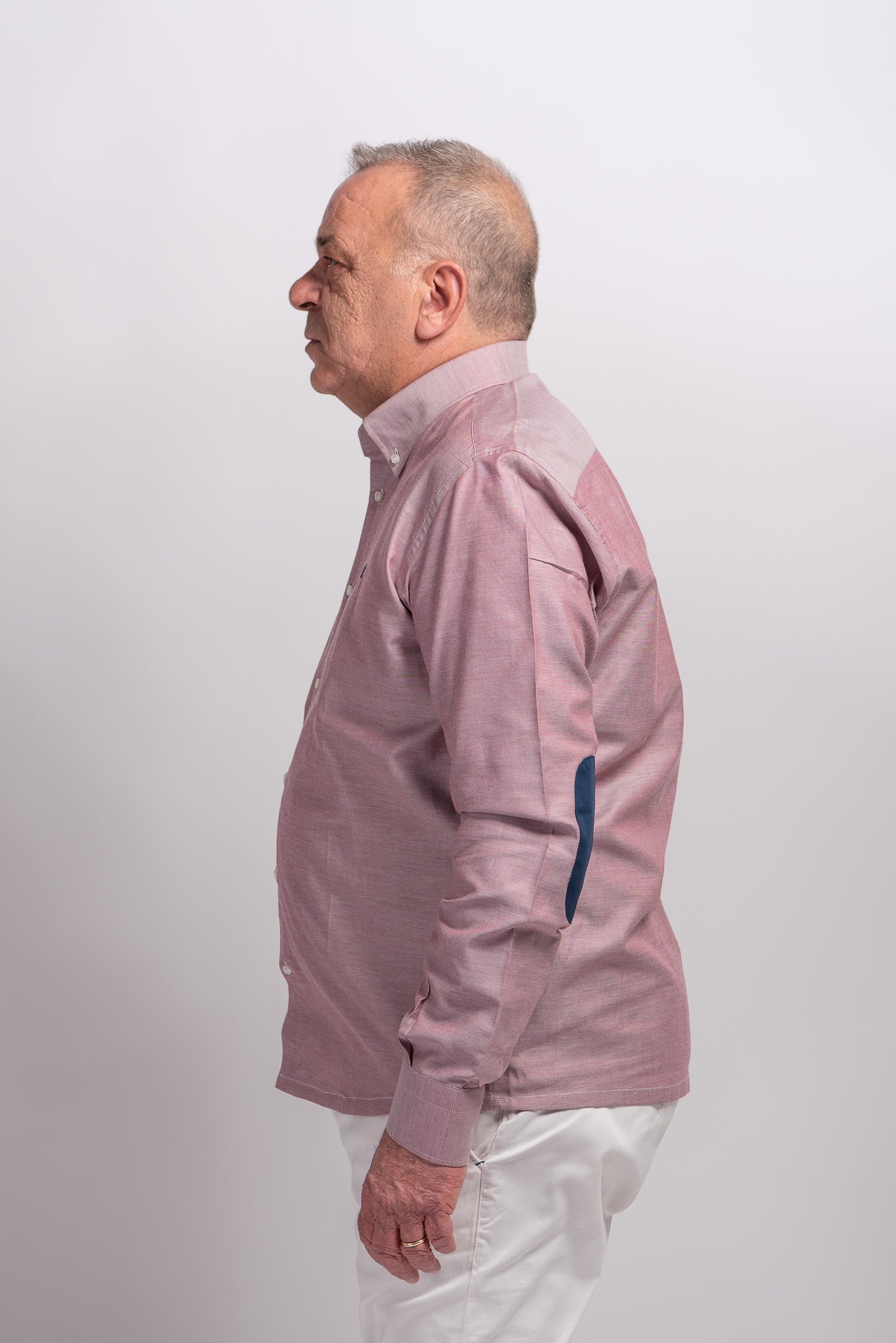Camicia Rosso Oxford RatòN (Con toppa gomito blu)