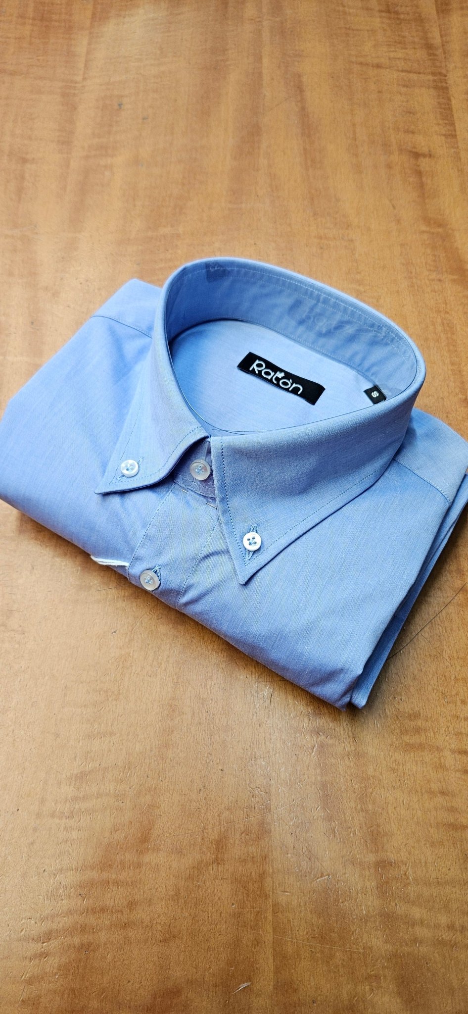 Camicia Azzurra RatòN (Con toppa gomito blu) - RatòN