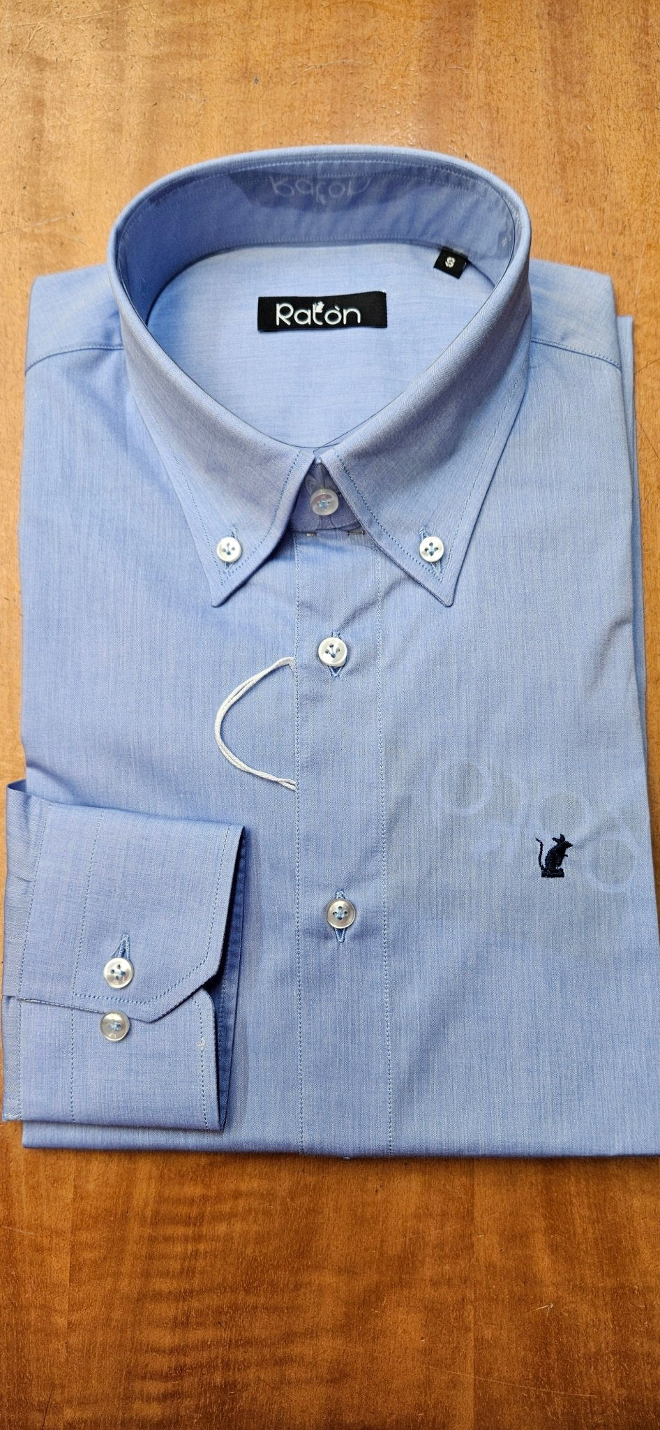 Camicia Azzurra RatòN (Con toppa gomito blu) - RatòN