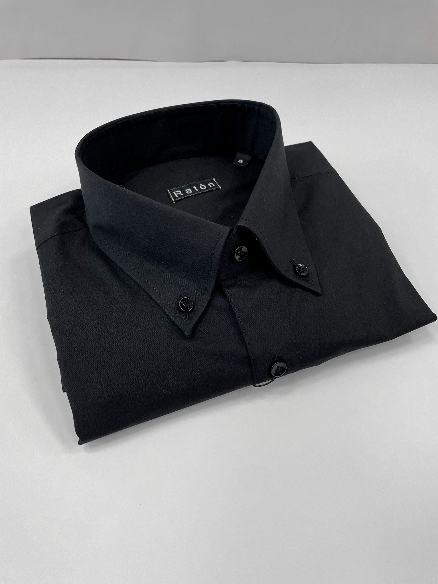 Camicia Nera RatòN (con taschino) - RatòN