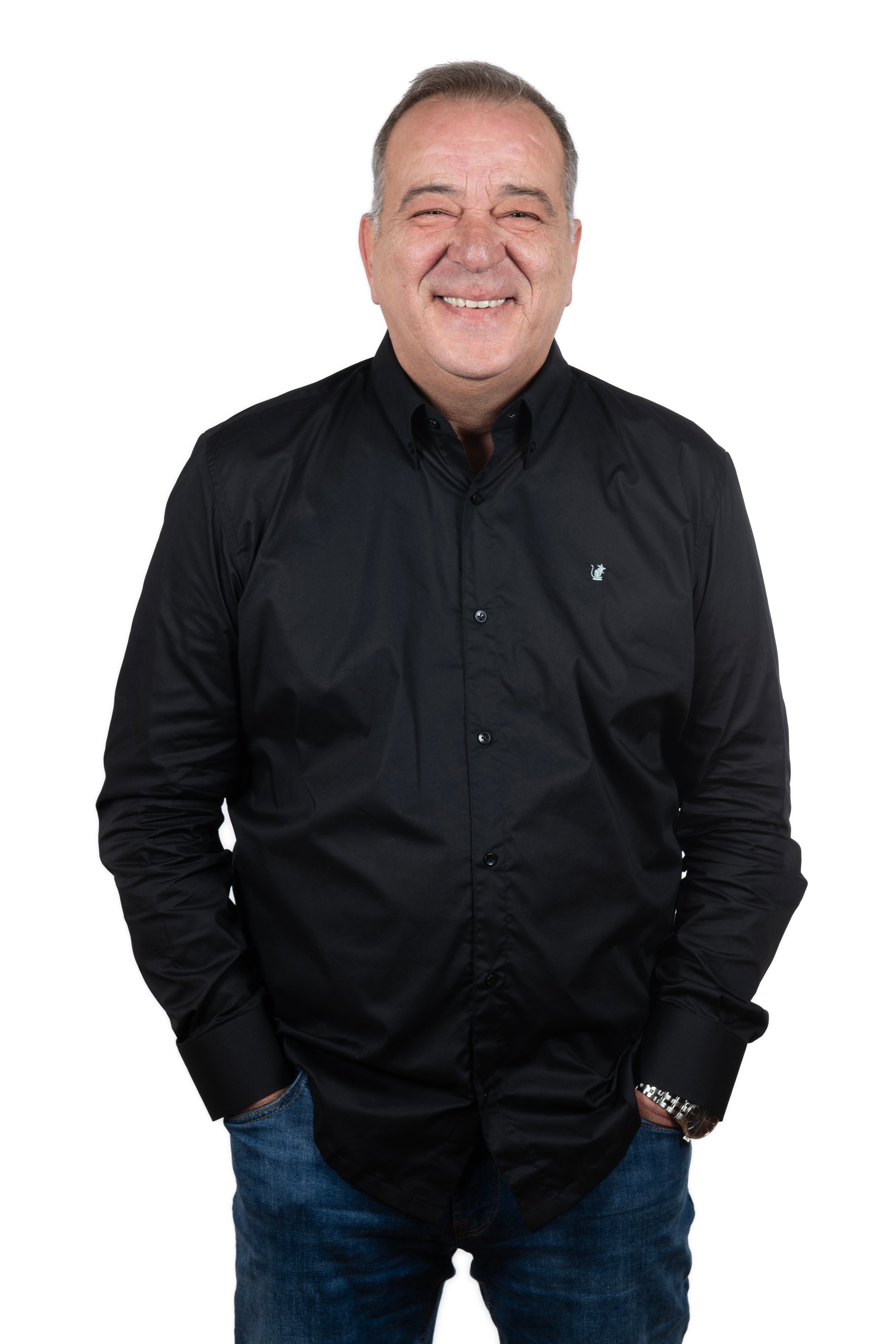 Camicia Nera RatòN (con mini-logo)