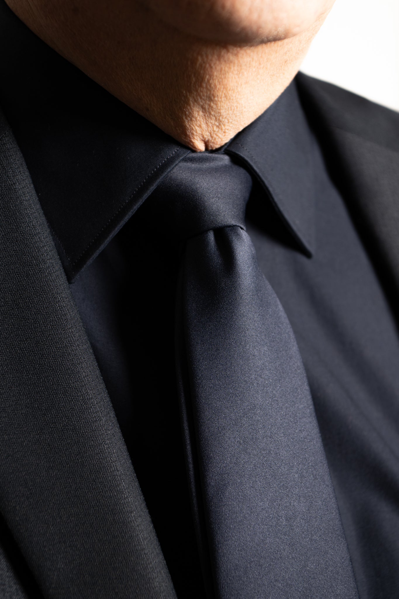 Camicia Collo Italiano Blu scuro Ratòn (mini logo)